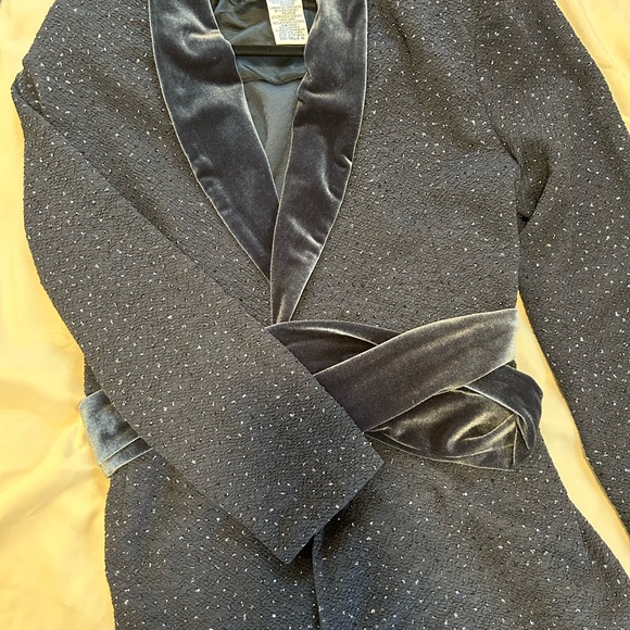 Robe blazer… little jewels… elegant! Grey color - Picture 6 of 8